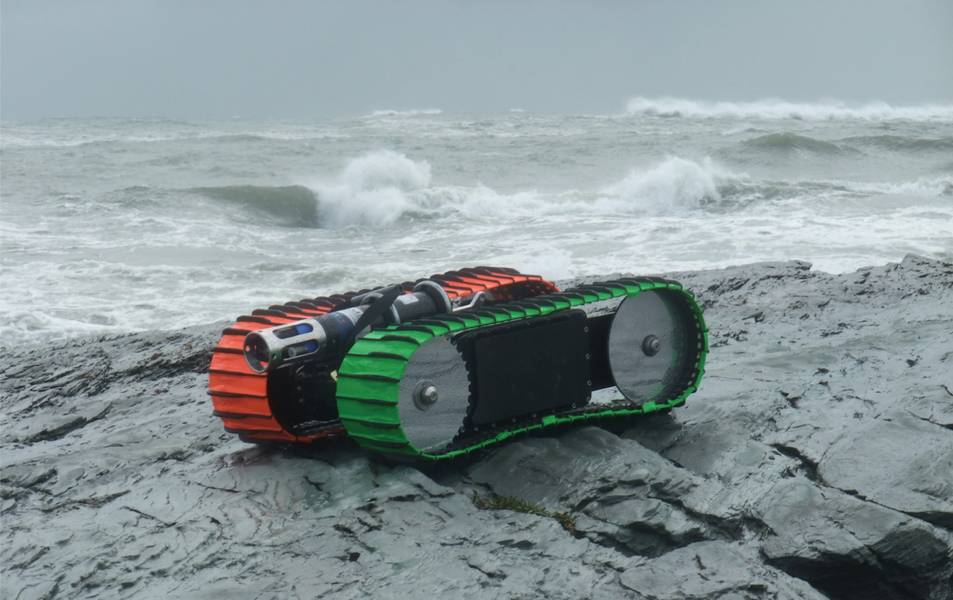 Abbildung 1 Der Sea Otter Surf Zone Crawler. Bild: C-2 Innovationen, Inc.