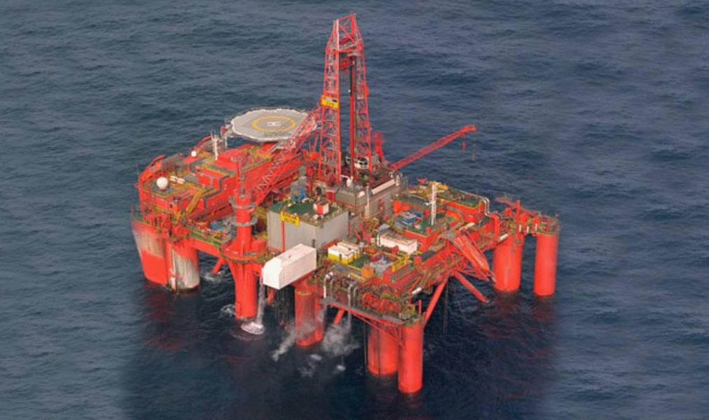 O Borgland Dolphin construído nos anos 70 (Foto: Dolphin Drilling)