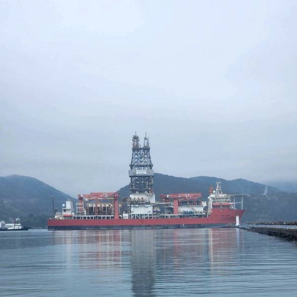 Буровое судно Tidal Action (Автор: Hanwha Drilling)