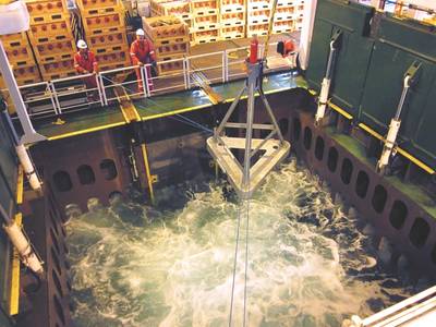 AMT ανάπτυξη κατά τη διάρκεια του έργου Ormen Lange, offshore Νορβηγία. (Φωτογραφία: Sonardyne)