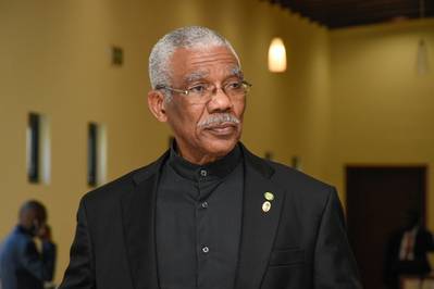 David Granger; Crédito - Departamento de Información Pública de Guyana