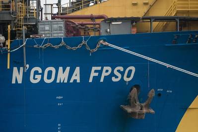 Eni表示计划在2019年底之前从Agogo开始首次生产，并与N'Goma FPSO进行海底回接。 （图片：SBM Offshore）