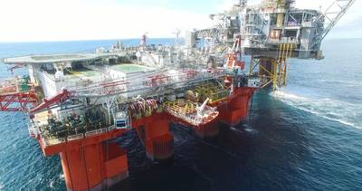 File Image: Uma foto tirada durante uma pesquisa offshore DNV GL Drone (CREDIT: DNV GL)