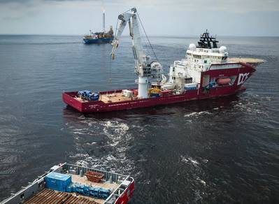 Impulso africano: um navio de construção leve DOF Subsea (Foto: DOF Subsea)