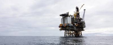 Instalación de producción, perforación y alojamiento de Brage (Crédito: OKEA)

