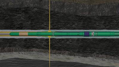 Mit einer in der Fertigstellung installierten Hülse, die im Bohrloch geöffnet und geschlossen werden kann, ist es jetzt möglich, mehrere Zonen mit nur einer Fahrt in das Bohrloch zu brechen. (Bild: Aker BP)