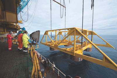 Modelo de compressão submarina Åsgard (Foto: Øyvind Hagen / Equinor)