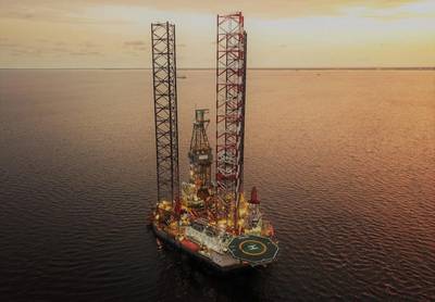 Plataforma jack-up Norve (Crédito: Borr Drilling)