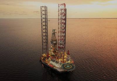 Plataforma jack-up Norve (Crédito: Borr Drilling)