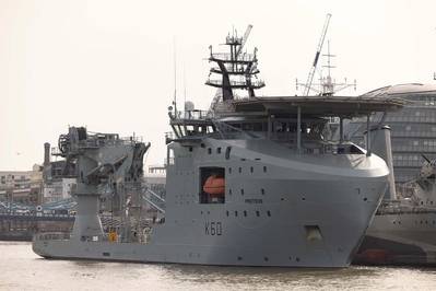 RFA Proteus (Foto: Marinha Real do Reino Unido)