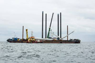 Vindeby, der weltweit erste Offshore-Windpark, wurde 2016 von DONG Energy, dem heutigen Orsted, stillgelegt. (Foto: Orsted)