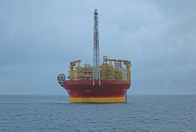 Western Isles FPSO vor Ort (Mit freundlicher Genehmigung von Dana Petroleum)