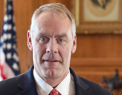 El secretario de Interior Ryan Zinke (Foto: Departamento de Interior de los Estados Unidos)