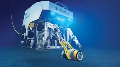 Класс электрооборудования Oceaneering eNovus ROV с интерфейсом ручного инструмента. (Изображение: Oceaneering)