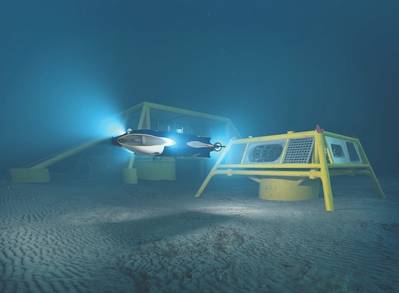 Концепция свободы Oceaneering, впечатление художника. (Изображение: Oceaneering)