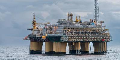 Платформа Осгард Б в Норвежском море (Фото: Гудмунд Нюмоен/Эквинор)