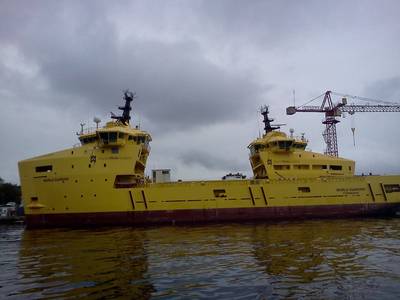 تحويل الثروات: سفن الإمداد الموضوعة في النرويج (تصوير: ويليام ستويتشيفسكي)