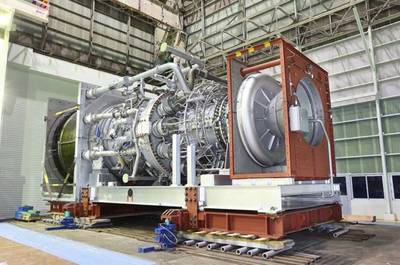 ईस्ट अफ्रीकन LNG के लिए बाध्य: एक MHI टरबाइन (फोटो: MHI)