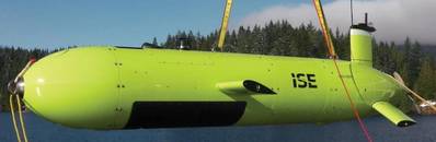 ペイロードの柔軟性：ISE Explorer 6000クラスおよびISE 3000 R&D AUV。写真提供：国際潜水艦エンジニアリング