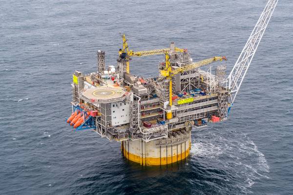 ABB implementó un sistema de monitoreo de condición en el proyecto Aasta Hansteen de Equinor, que según la compañía muestra un liderazgo digital en el camino hacia las operaciones autónomas. (© Equinor. Fotógrafo: Roar Lindefjeld y Bo B. Randulff.)