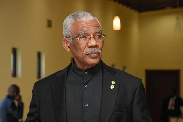 David Granger; Crédito - Departamento de Informação Pública Guiana