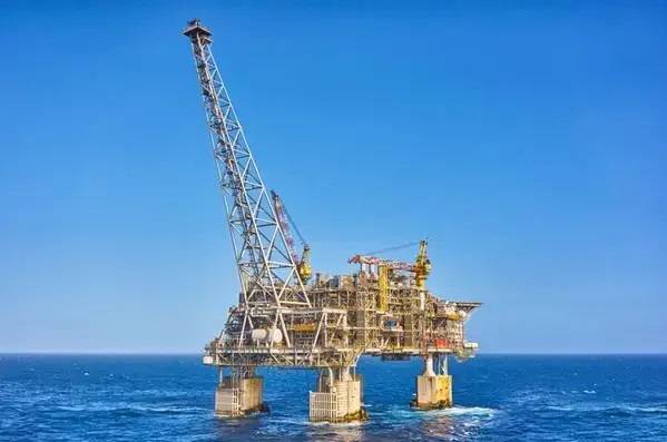 Die Offshore-Verarbeitungsplattform Wheatstone – Bildnachweis: Chevron (Dateibild)