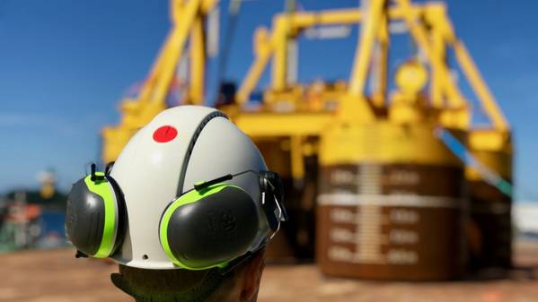 Die Trestakk-Schablone und der Satellit wurden von Aibel in Haugesund gebaut, während TechnipFMC die Gesamtverantwortung für die Unterwasserausrüstung, die Pipelines und die Installation trug. (Foto: Eva Sleire / Equinor)