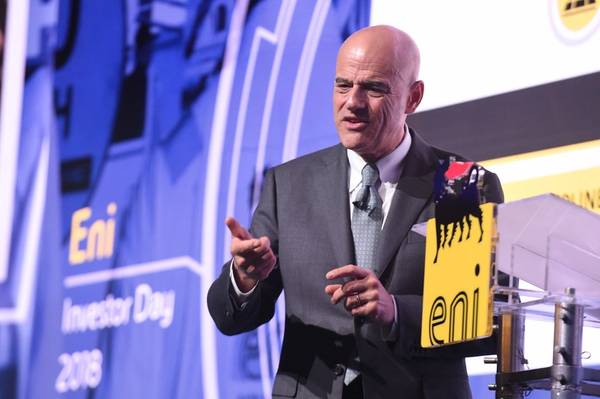 Eni CEO Claudio Descalzi（ファイル写真：Eni）