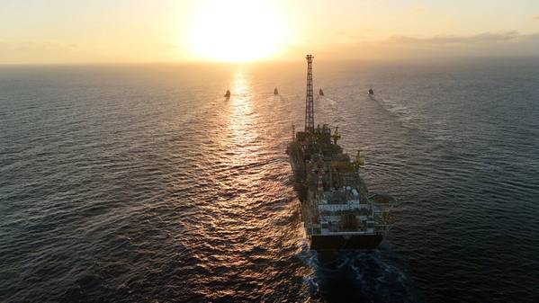 FPSO P-78 no campo de Búzios (Crédito: Agência Petrobras de Notícias)