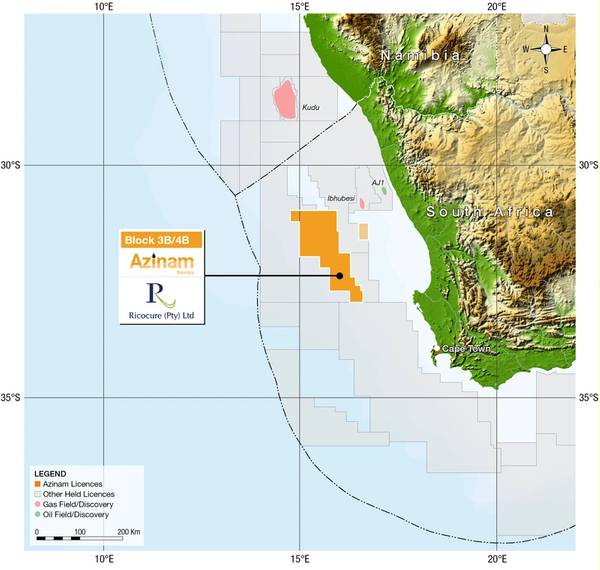 Licencias de Azinam en Sudáfrica y Namibia (Imagen: Azinam)