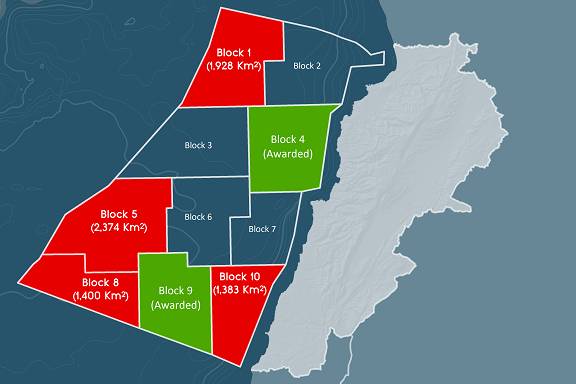 Offene Blöcke für die zweite Offshore-Lizenzrunde gemäß LPA-Empfehlung (Bild: LPA)