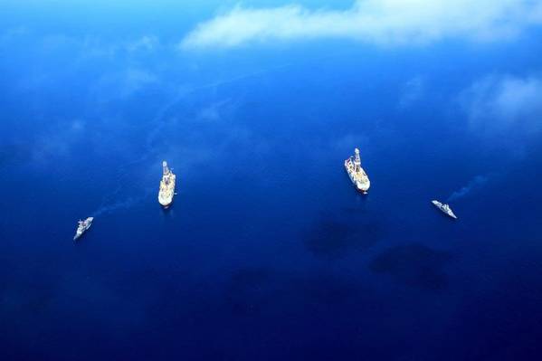 Perforaciones turcas Faith y Yavuz en el Mediterráneo (Foto: Ministerio de Energía y Recursos Naturales de Turquía)