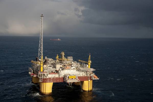 Plataforma Åsgard B (Foto: Øyvind Hagen / Equinor)