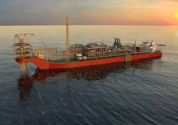 Sangomar FPSO (Impresión del artista / Fuente: Woodside