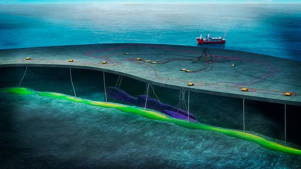 El proyecto Ærfugl de Aker BP será el primero en utilizar el nuevo árbol de Navidad vertical (VXT) de Aker Solution. (Imagen: Aker BP)