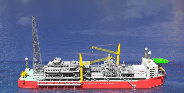 Μονάδες αποθήκευσης και εκφόρτωσης πλοίων Karish και Tanin. Φωτογραφία: Ενεργειακό Πετρέλαιο & Αέριο