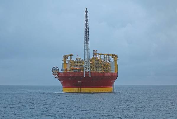 الجزر الغربية FPSO في الموقع (صورة من دانا بتروليوم)