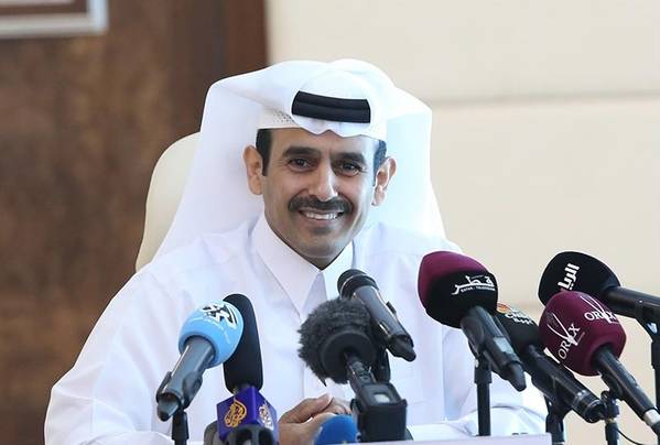 سعد شريدة الكعبي ، وزير الدولة لشؤون الطاقة ، والرئيس والمدير التنفيذي لشركة قطر للبترول (تصوير: قطر للبترول)
