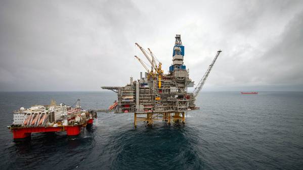 英国北海のマリナーフィールド。 （写真：Jamie Baikie and Michal Wachucik / Equinor）