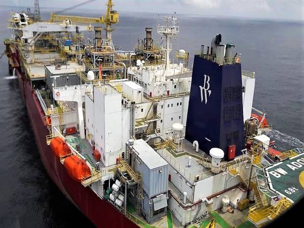 輸送中のBW FPSO（写真：BW Offshore）