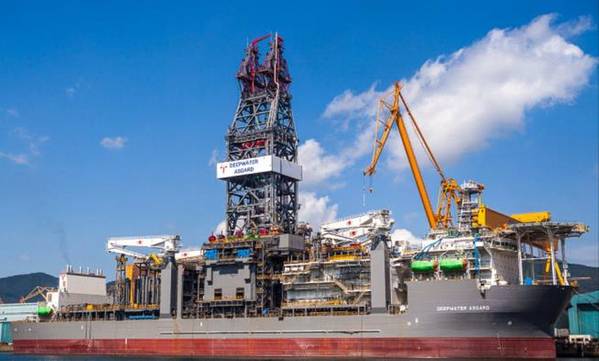 Buque perforador Deepwater Asgard (Crédito: Transocean)