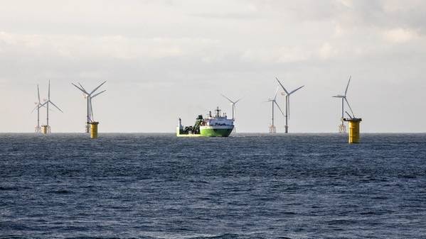 SeaMade Offshore Wind Farm. الصورة: مجموعة DEME