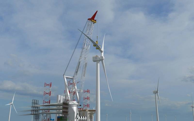 Huisman To Deliver Leg Encircling Crane For Cadeler S Latest Offshore