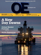 Offshore Engineer Magazine Cover Jan 2013 - 