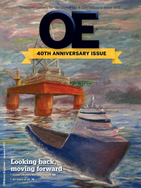 Offshore Engineer Magazine Cover Jan 2015 - 