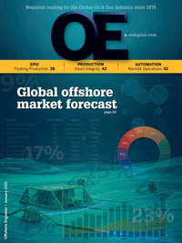 Offshore Engineer Magazine Cover Jan 2016 - 