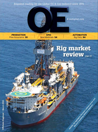 Offshore Engineer Magazine Cover Mar 2016 - 