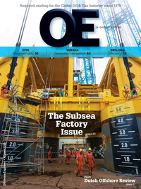 Offshore Engineer Magazine Cover Aug 2016 - 