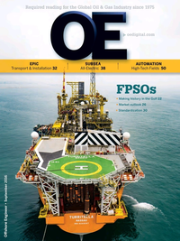 Offshore Engineer Magazine Cover Sep 2016 - 