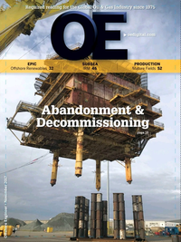 Offshore Engineer Magazine Cover Nov 2017 - 